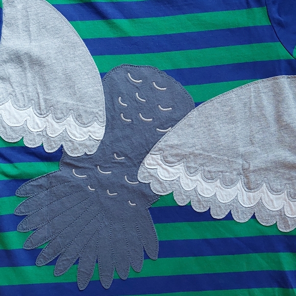 NEW Mini Boden owl tee 11-12 years - Picture 9 of 12
